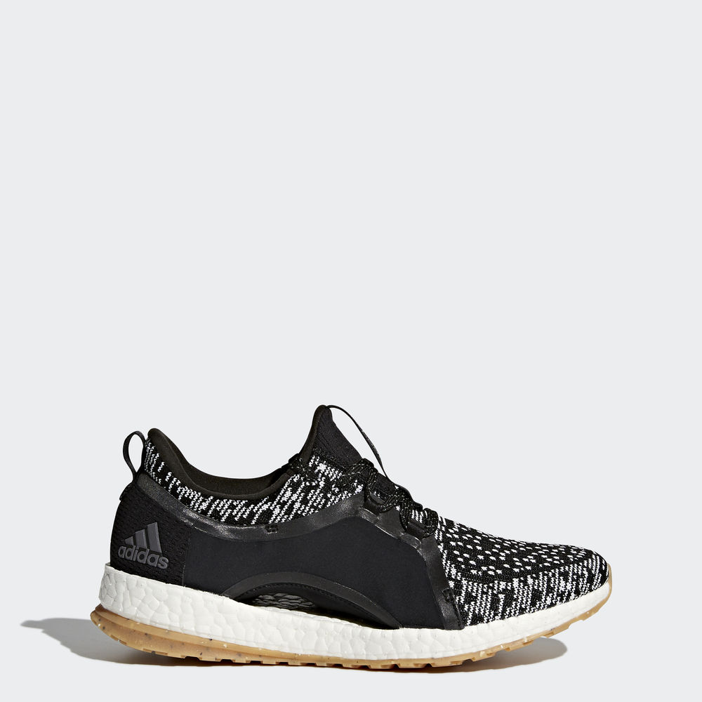 Adidas Pureboost X All Terrain - παπουτσια για τρεξιμο γυναικεια - Μαυρα/Ασπρα,Μέγεθος: EU 36 – 54 2